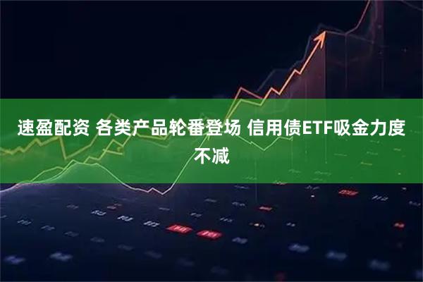 速盈配资 各类产品轮番登场 信用债ETF吸金力度不减